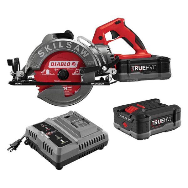 NEW SKILSAW 7 1/4in Worm Drive Saw Kit with Carbide Blade