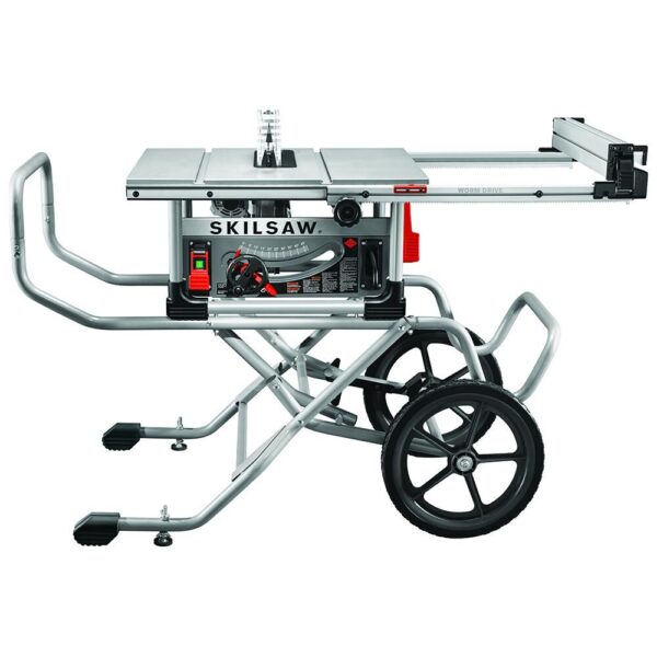 NEW SKILSAW Table Saw 10in Heavy Duty Worm Drive with Stand NEW SKILSAW Table Saw 10in Heavy Duty Worm Drive with Stand