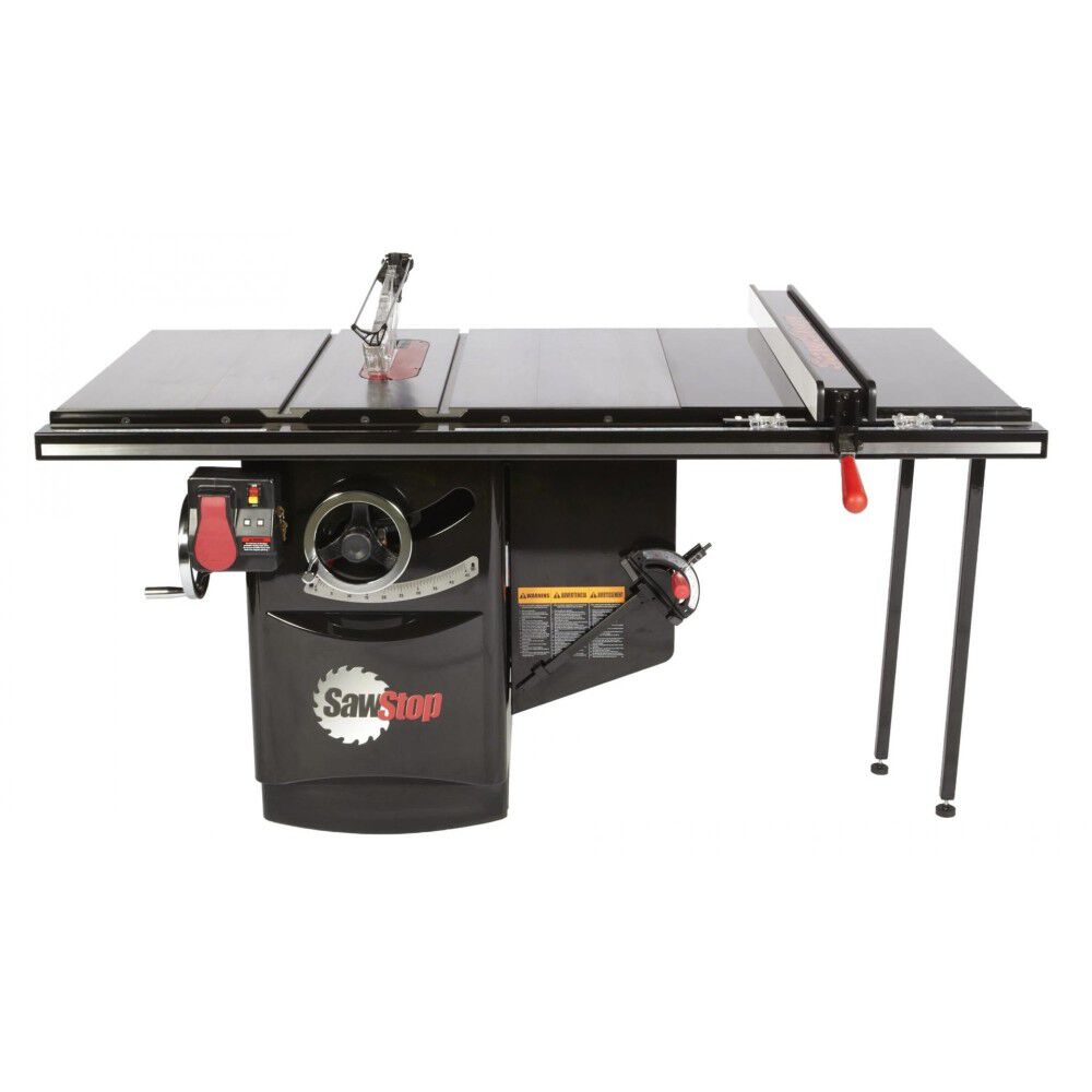 NEW Sawstop 10 Inch 5 HP 36 Inch Industrial Cabinet Saw 3-Phase 230 V