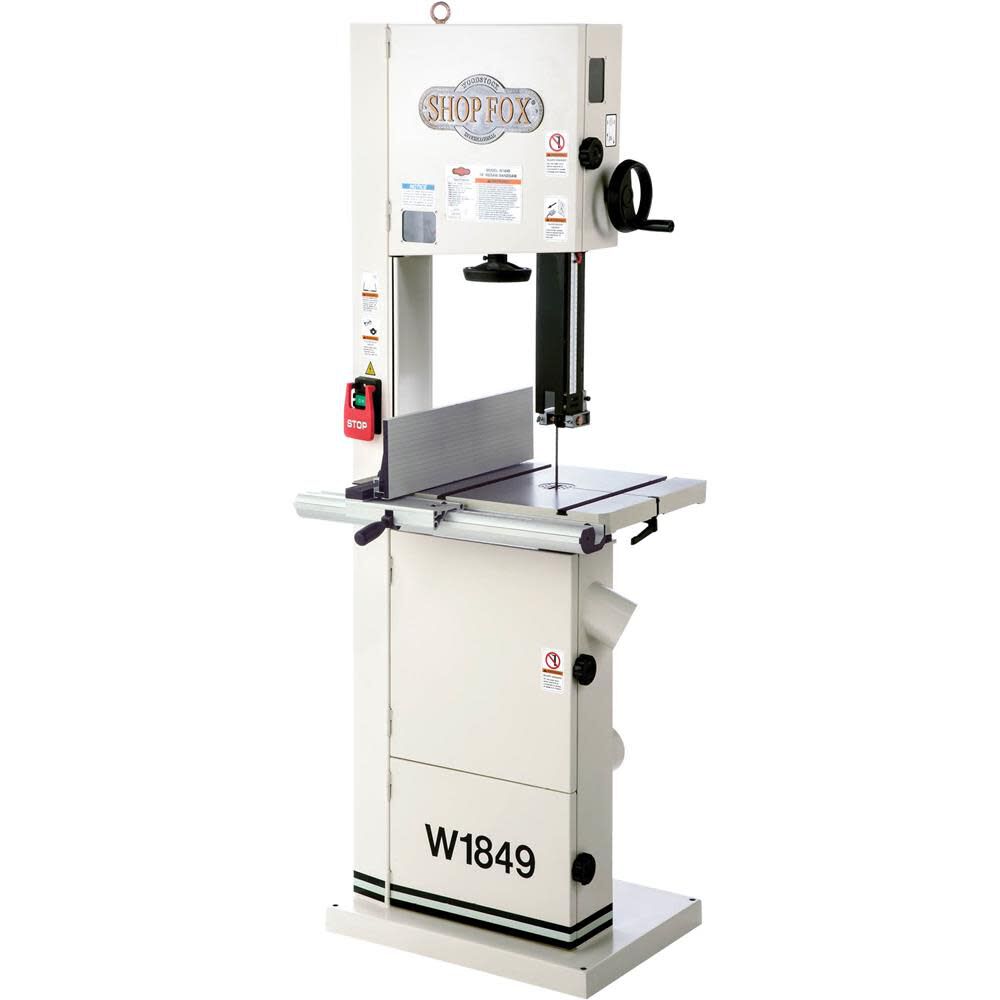NEW Shop Fox 14 Inch Resaw Bandsaw 110V/220V 2HP 1 Phase