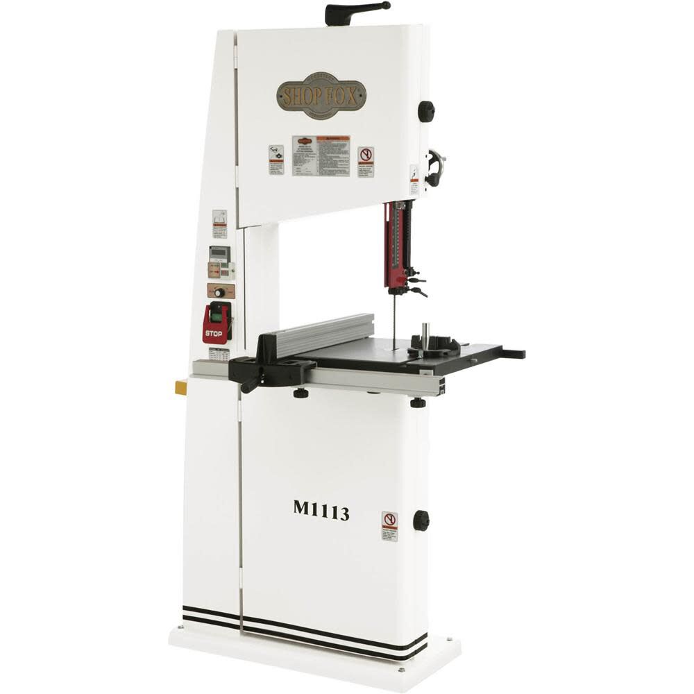 NEW Shop Fox 18 Inch Vertical Wood/Metal Bandsaw 220V 1 1/2HP 3 Phase