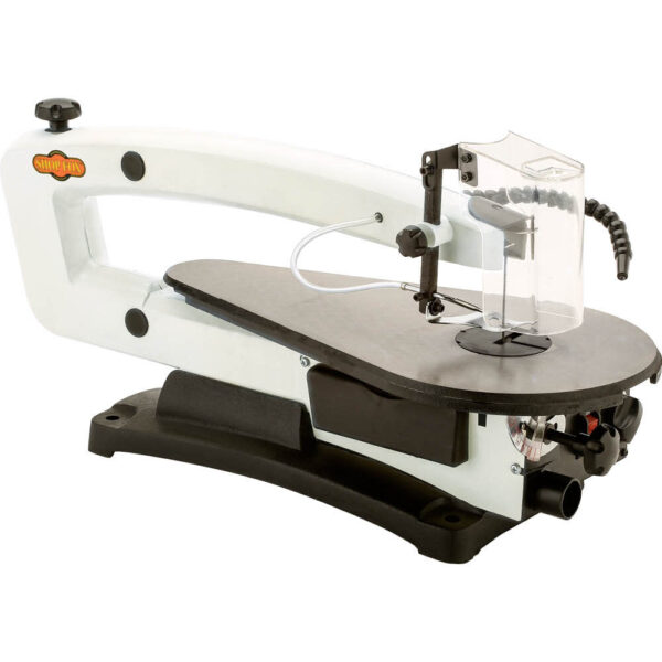 NEW Shop Fox 18in VS Scroll Saw with LED & Rotary Tool Kit NEW Shop Fox 18in VS Scroll Saw with LED & Rotary Tool Kit