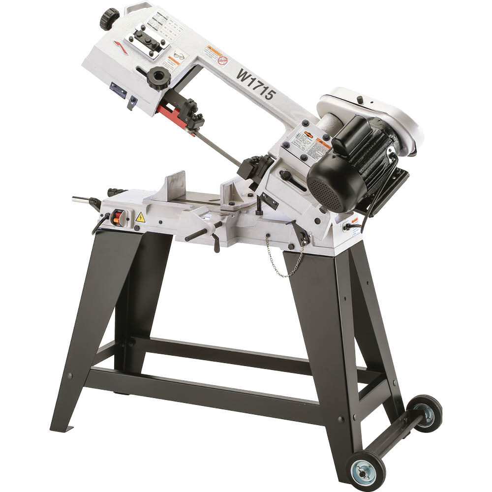NEW Shop Fox 4-1/2 Inch x 6 Inch Metal Cutting Bandsaw 3/4 HP