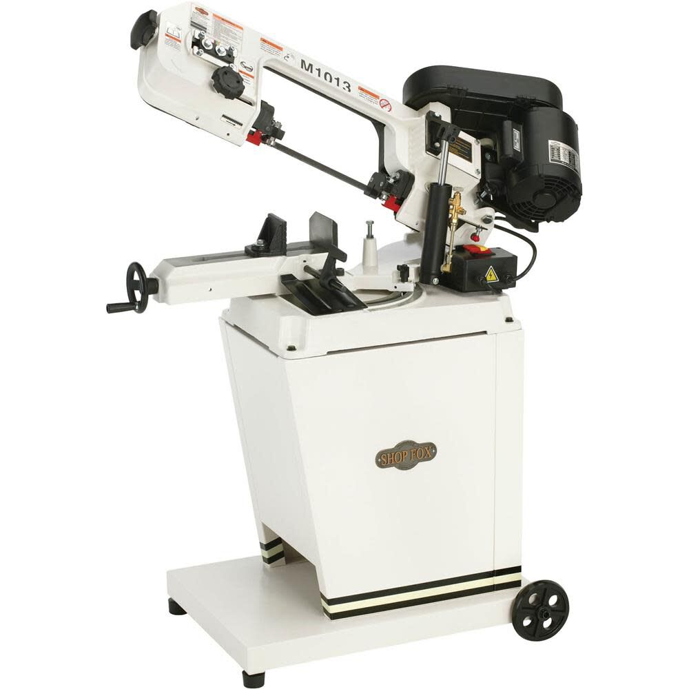 NEW Shop Fox 5 Inch x 6 Inch Metal Cutting Bandsaw 110/220V 1/2HP 1 Phase