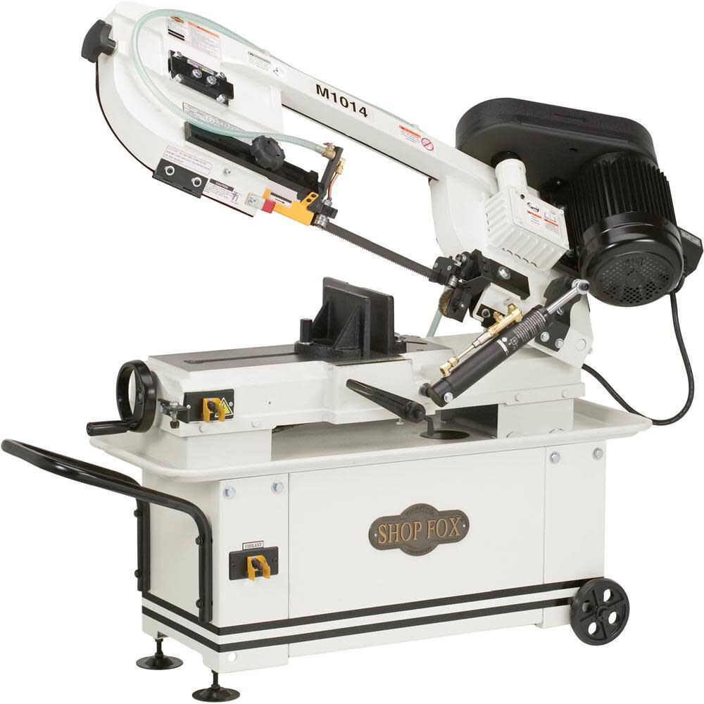 NEW Shop Fox 7 Inch x 12 Inch Metal Cutting Bandsaw 110/220V 1HP 1 Phase