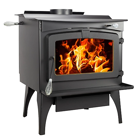 Pleasant Hearth 2,500 Sq. Ft. Wood Stove with Stainless Steel Ash Lip and Blower, WSL-2200-B Pleasant Hearth 2,500 Sq. Ft. Wood Stove with Stainless Steel Ash Lip and Blower, WSL-2200-B