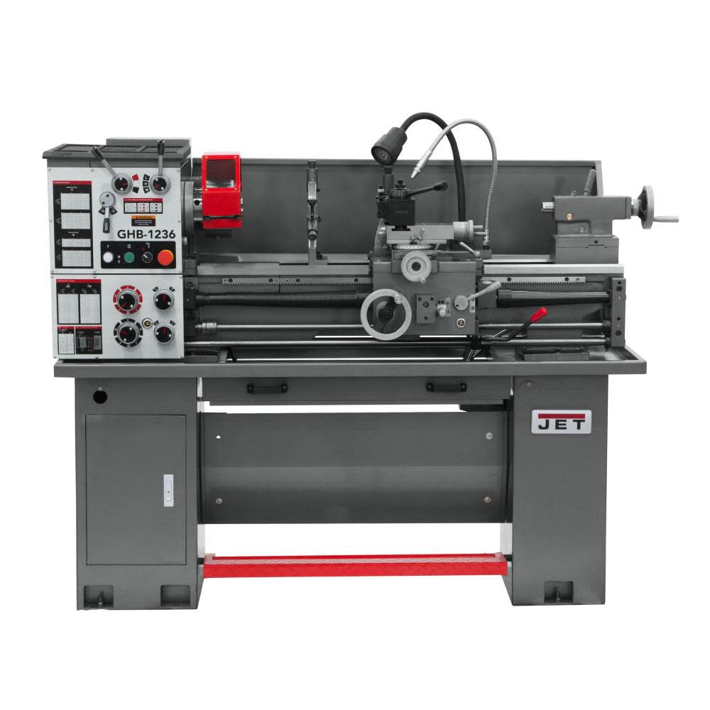 NEW JET 12 x 36 Geared Head Bench Lathe
