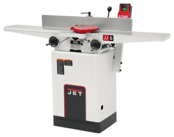 NEW JET JJ-6HHDX 6 In. Long Bed Jointer with Helical Head Kit NEW JET JJ-6HHDX 6 In. Long Bed Jointer with Helical Head Kit