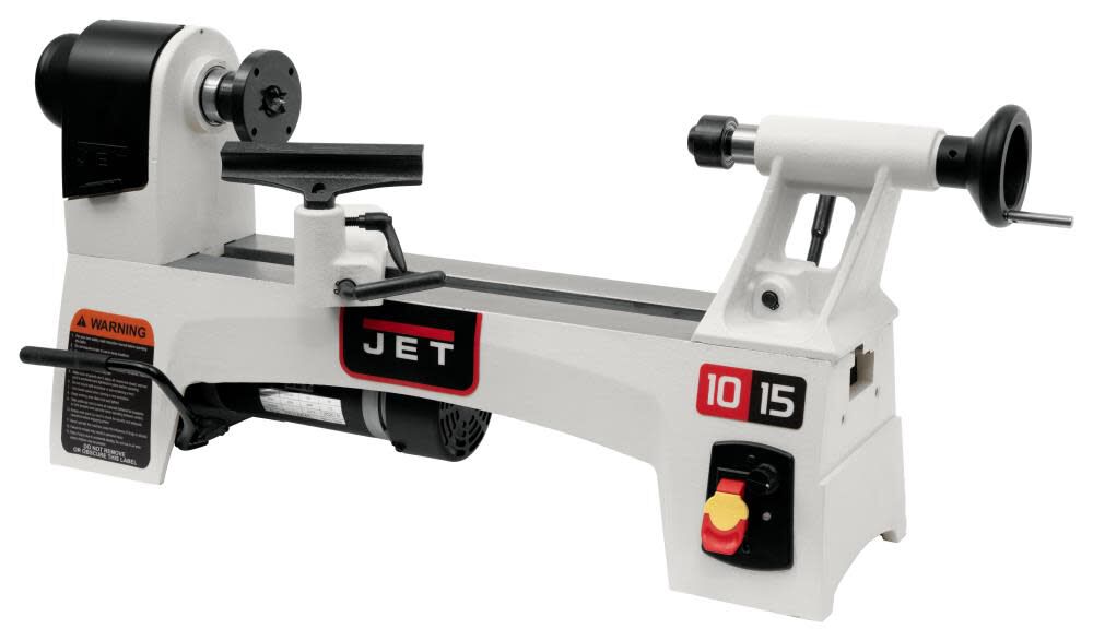 NEW JET JWL-1015VS 10in X 15in Variable Speed Wood Lathe