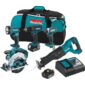 NEW Makita 18V LXT Lithium-Ion Cordless Combo Kit (5-Tool)