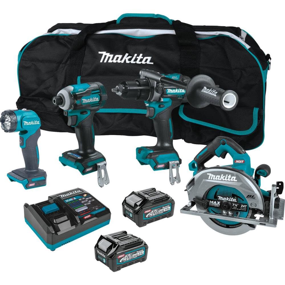 NEW Makita 40V max XGT Combo Kit 4pc