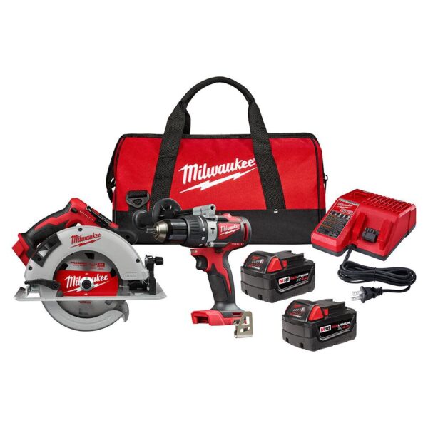 NEW Milwaukee M18 Brushless 2 Pc Combo Kit NEW Milwaukee M18 Brushless 2 Pc Combo Kit