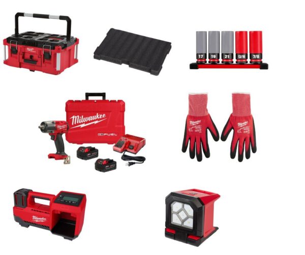 NEW Milwaukee Roadside Assistance Kit Mid Torque NEW Milwaukee Roadside Assistance Kit Mid Torque